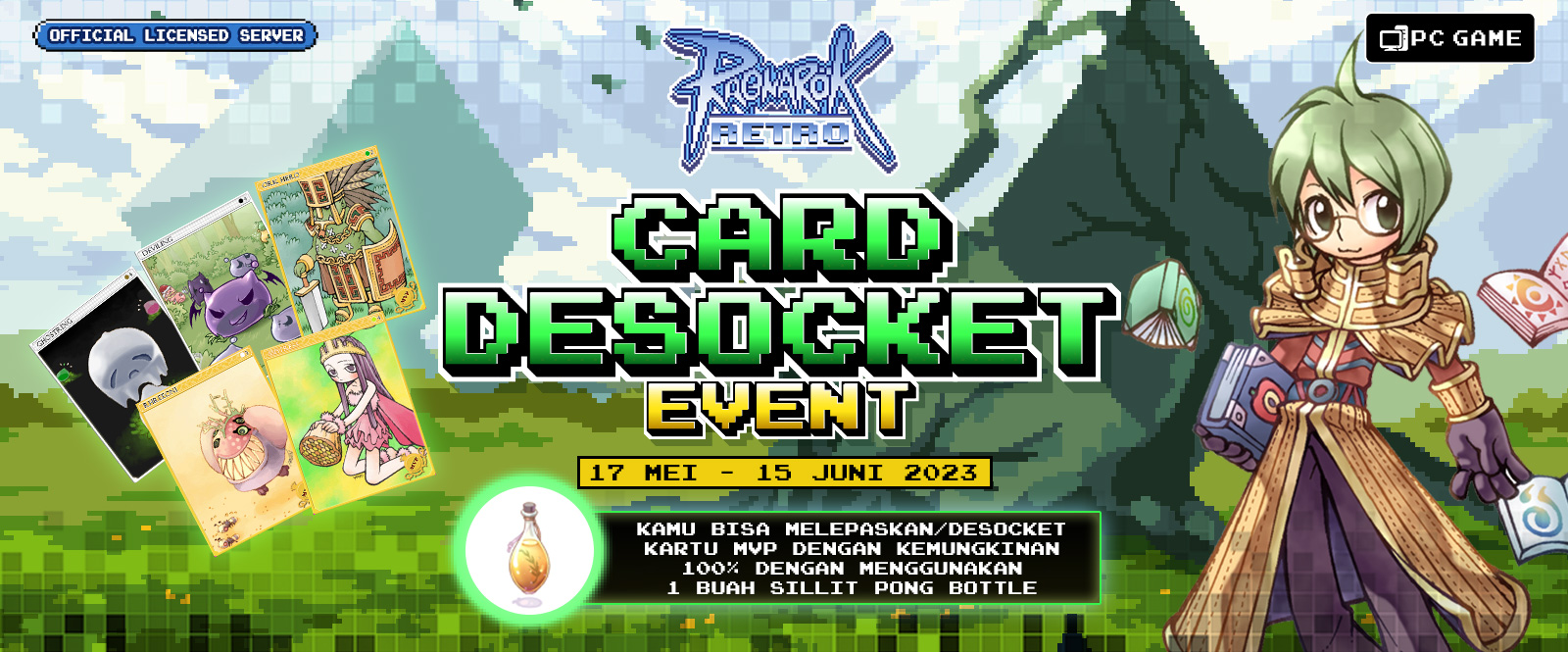 Ragnarok Retro Card Desocket Event 4